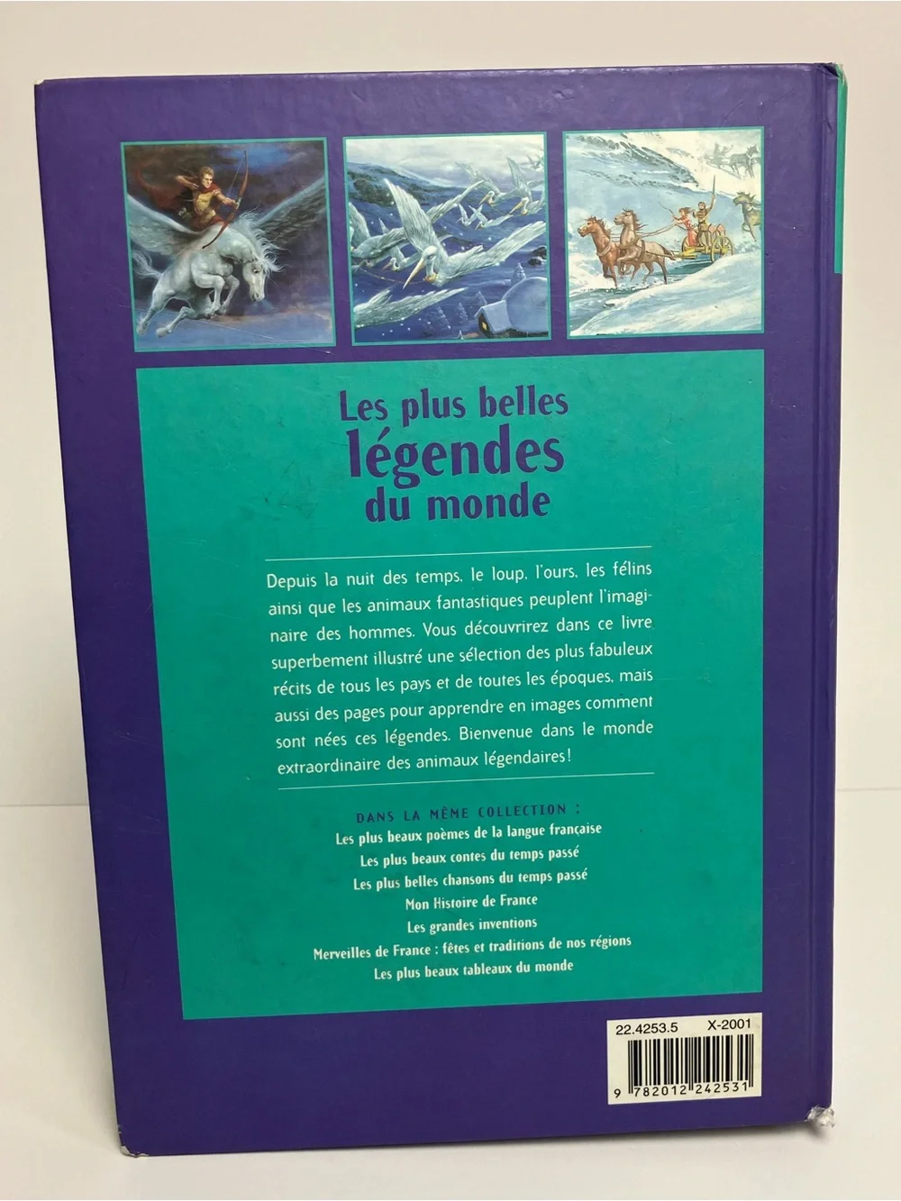 Livre vintage 2001 Les plus belles légendes du monde entier Mythologie Animaux - Picture 17 of 17
